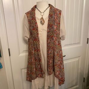 Pretty paisley vest